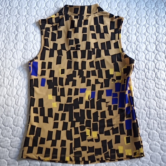 NWT New Jamie Sadock Designer Sleeveless Golf Shirt sz Small - Picture 3 of 6